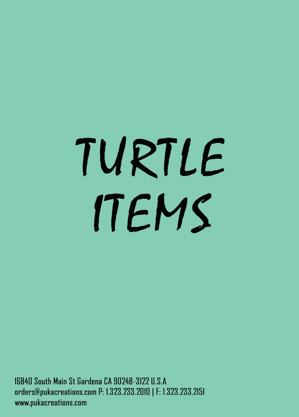 Exclusive Turtle Items Selection